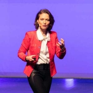 Michaela Merk Verkaufsexpertin Online-Redner Meet Live